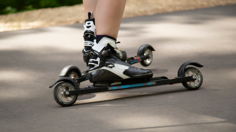 Roller Ski Close Up